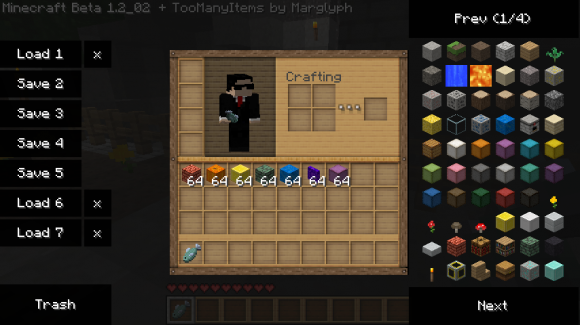 Too Many Items для 1.2.5